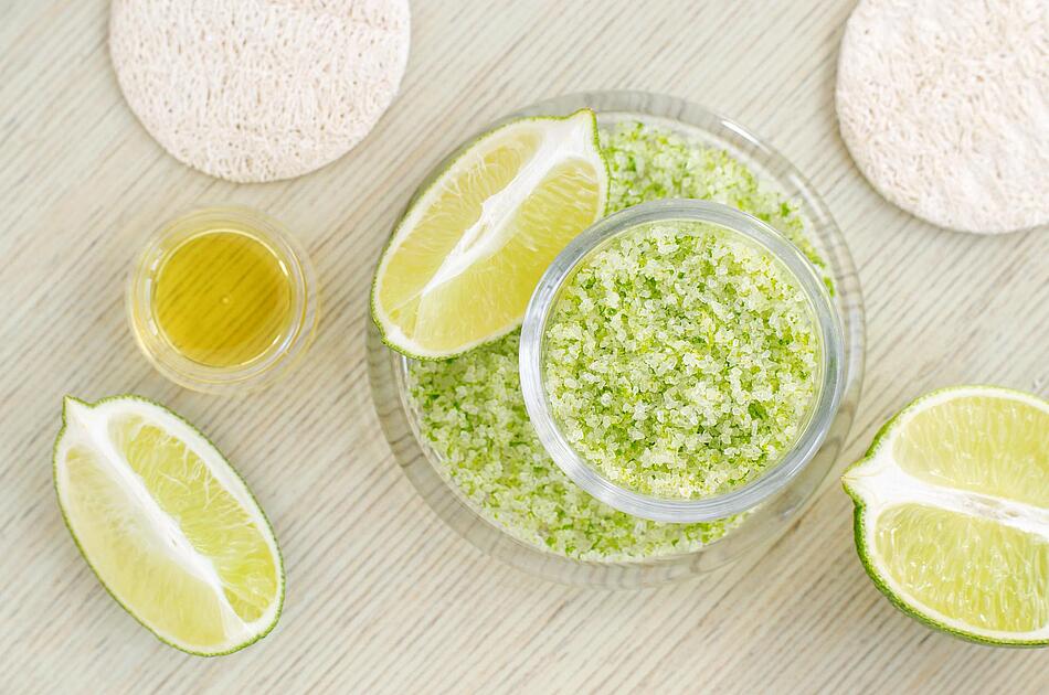 Naturkosmetik mit Limette