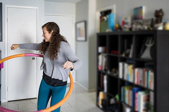 Hullern – Training mit dem Hula-Hoop