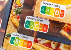 Nutri-Score auf einer Verpackung Nutri-Score auf einer Verpackung