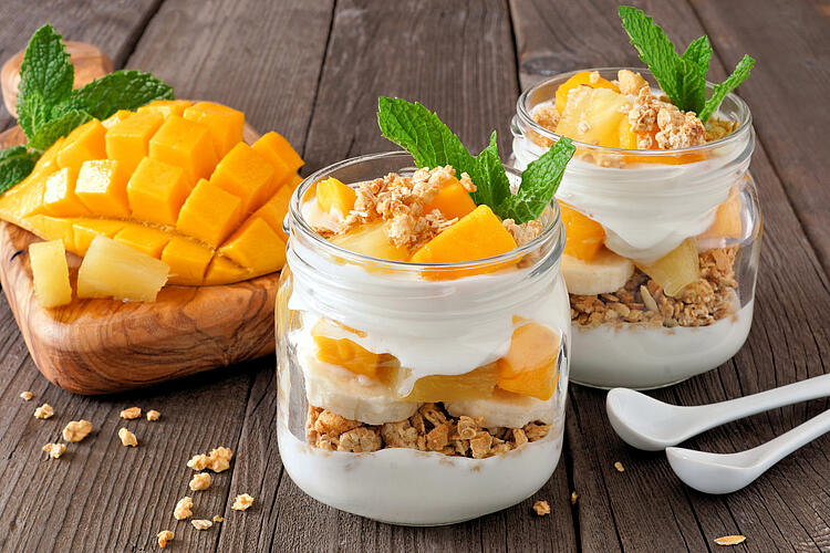 Mango-Kokos-Overnight Oats