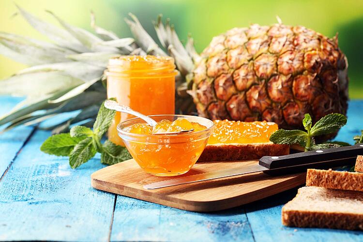 Ananas-Ingwer-Marmelade