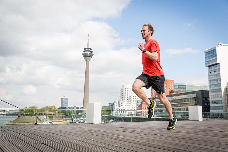 Jan Fitschen beim Joggen