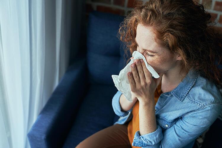 Laufende Nase durch Allergie?