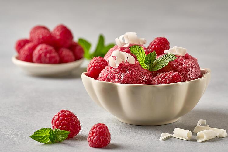 Beeren-Sorbet