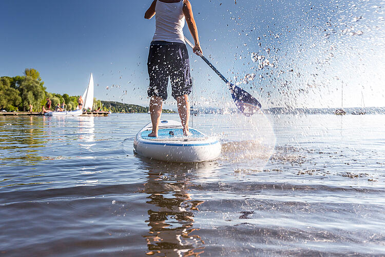 Stand Up Paddling: Standfest bleiben!