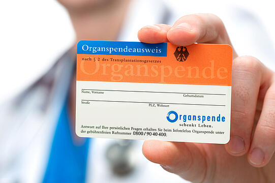 Organspende: die wichtigsten Fragen und Antworten