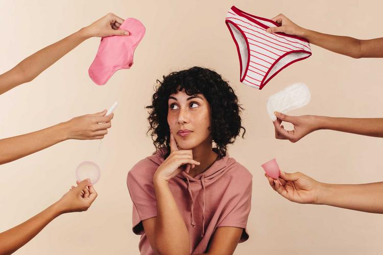 Gut für die Umwelt: Menstruationstasse, Periodenunterwäsche & Co.