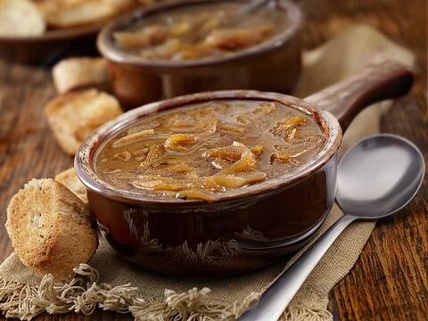 Zwiebelsuppe