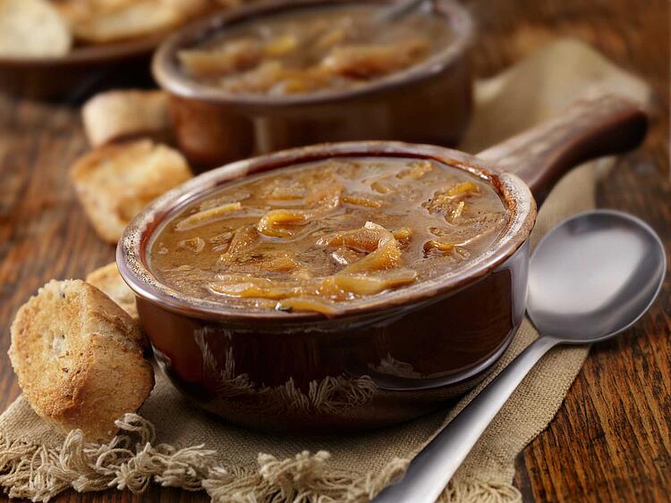Zwiebelsuppe