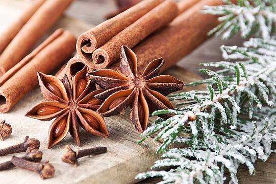 Weihnachtsgewürze mit Wirkung
