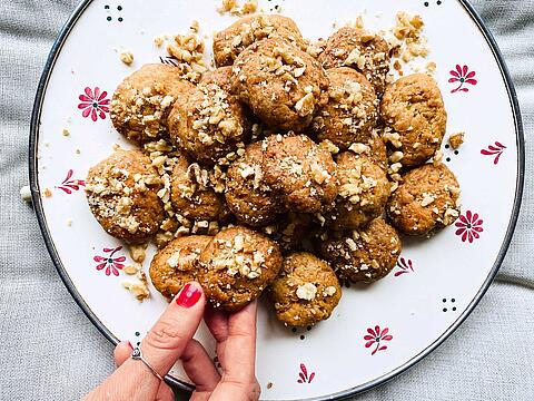 Griechisches Weihnachtsgebäck: Melomakarona