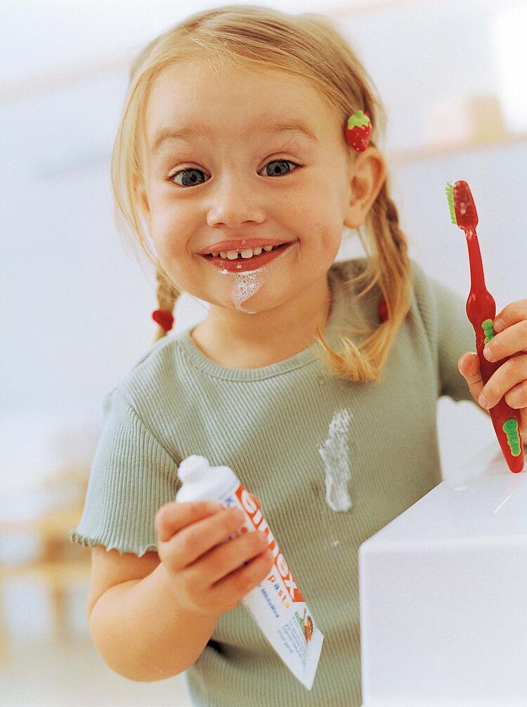 Zähneputzen bei Kindern