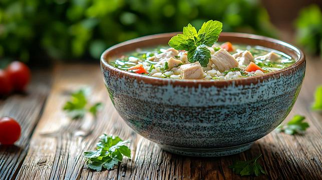 Gemüse-Eintopf mit Hühnchen