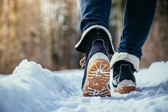 Wie halte ich mein Gewicht im Winter?