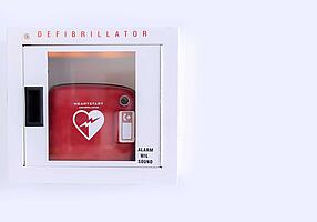 Defibrillator für Laien zur ersten Hilfe