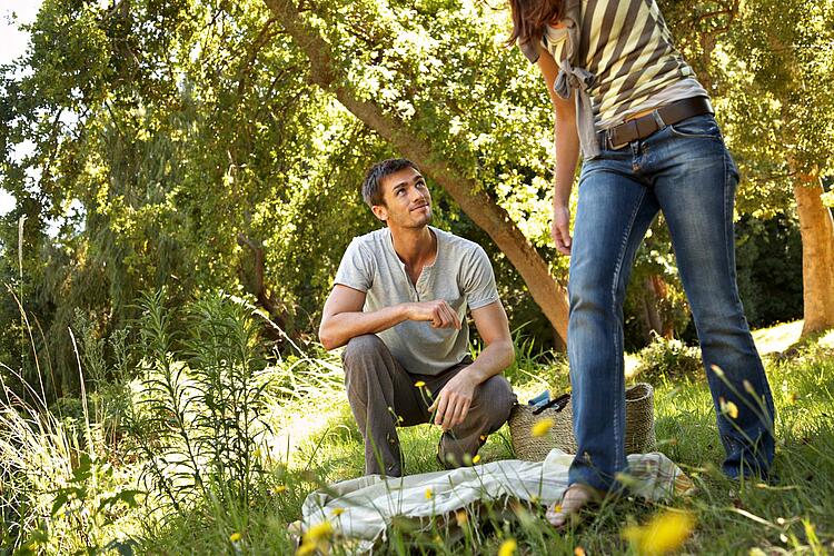 Aachen: Picknicken im Van-Halfern-Park