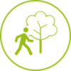 Icon: natürliche Bewegung
